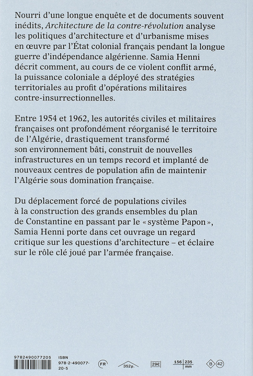 Architecture de la contre-révolution