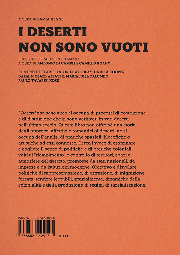 I deserti non sono vuoti