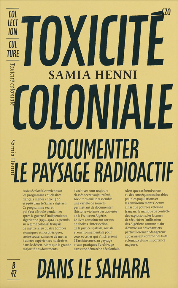 Toxicité coloniale