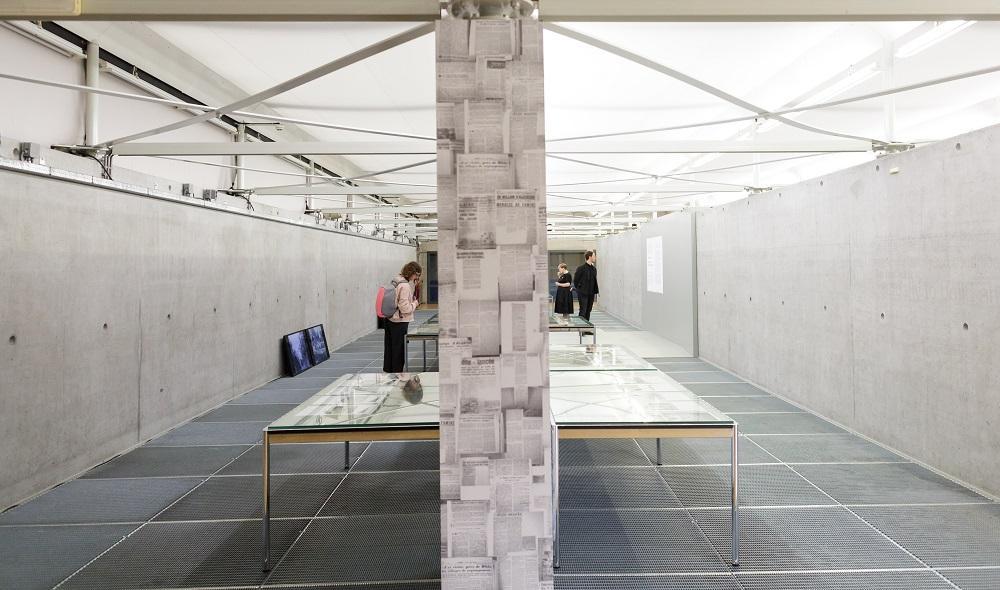 Discreet Violence at Het Nieuwe Instituut installation