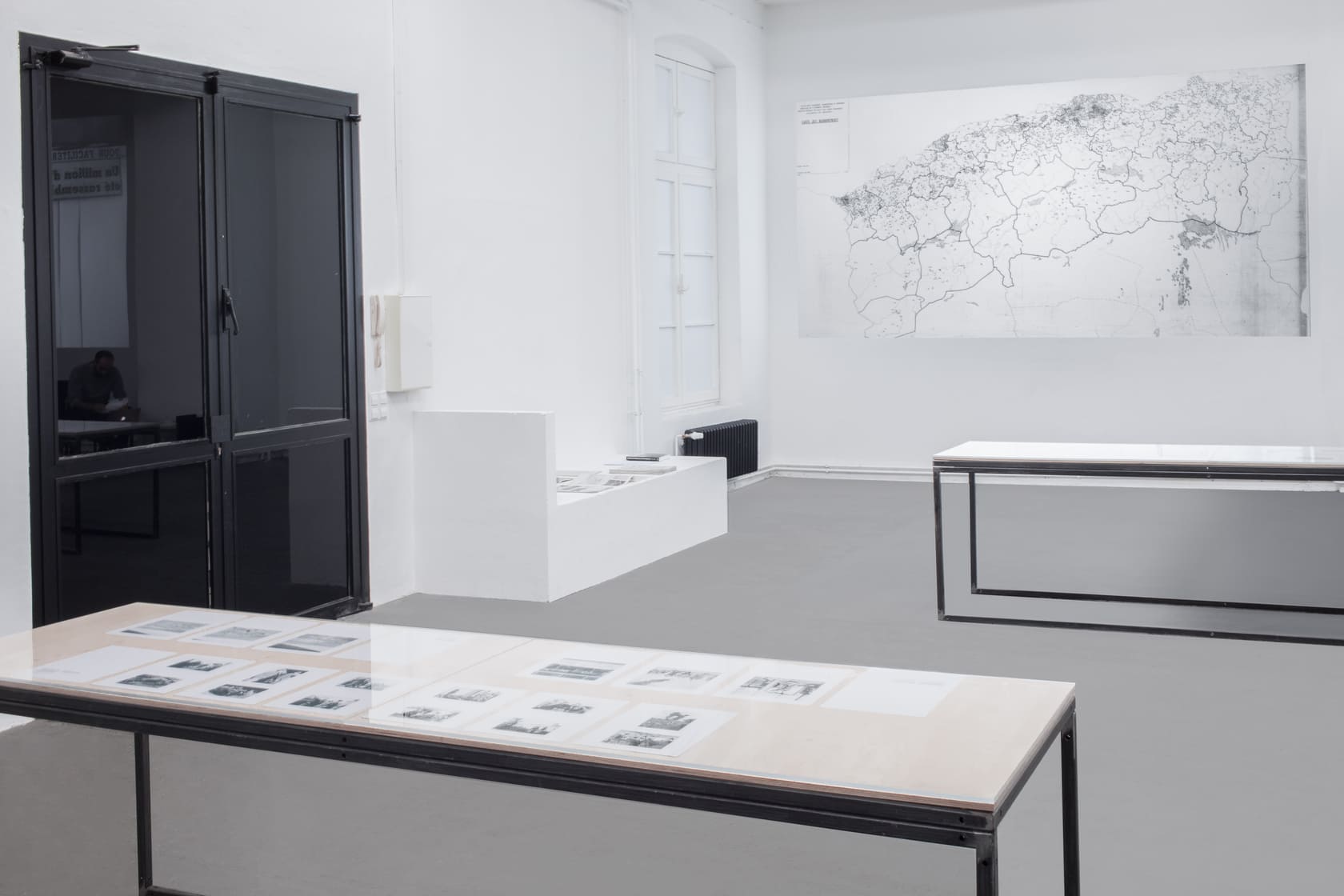 Discreet Violence at Archive Kabinett installation